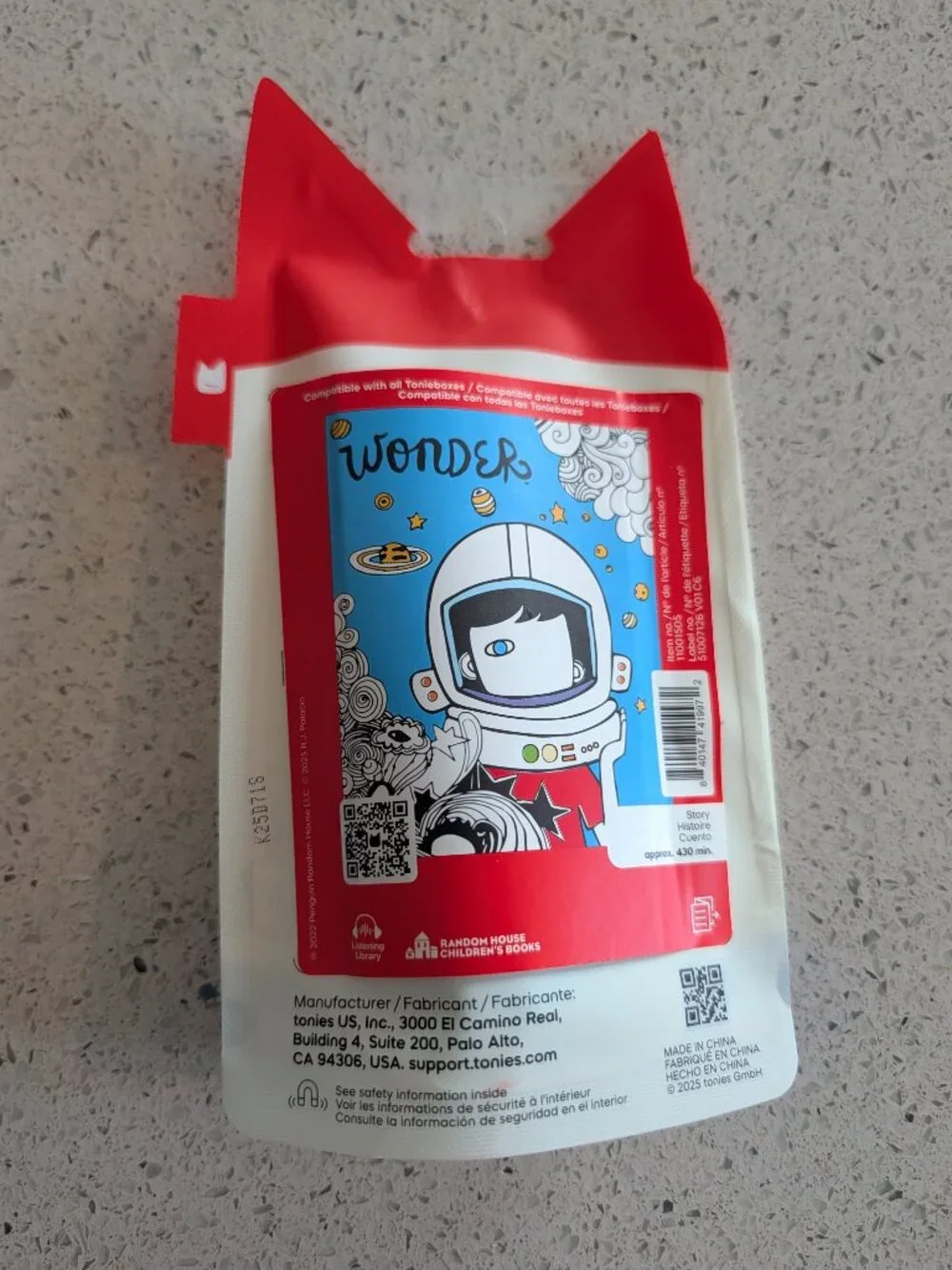 New! Wonder Tonie for Tonies Box